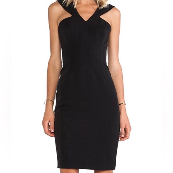 Jay Godfrey Black Skoll Dress Sz 12 New! - Picture 1 of 8